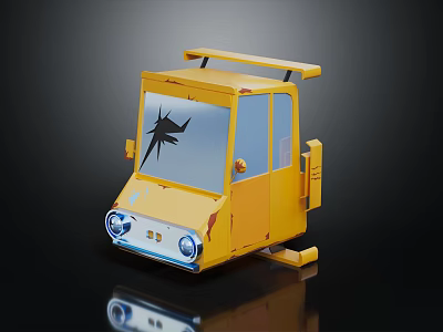 Modern Head Truck Head Truck Head 3d model