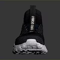 Nike Modern Knit Upper Sneakers With White Textured Sole And Breathable Design