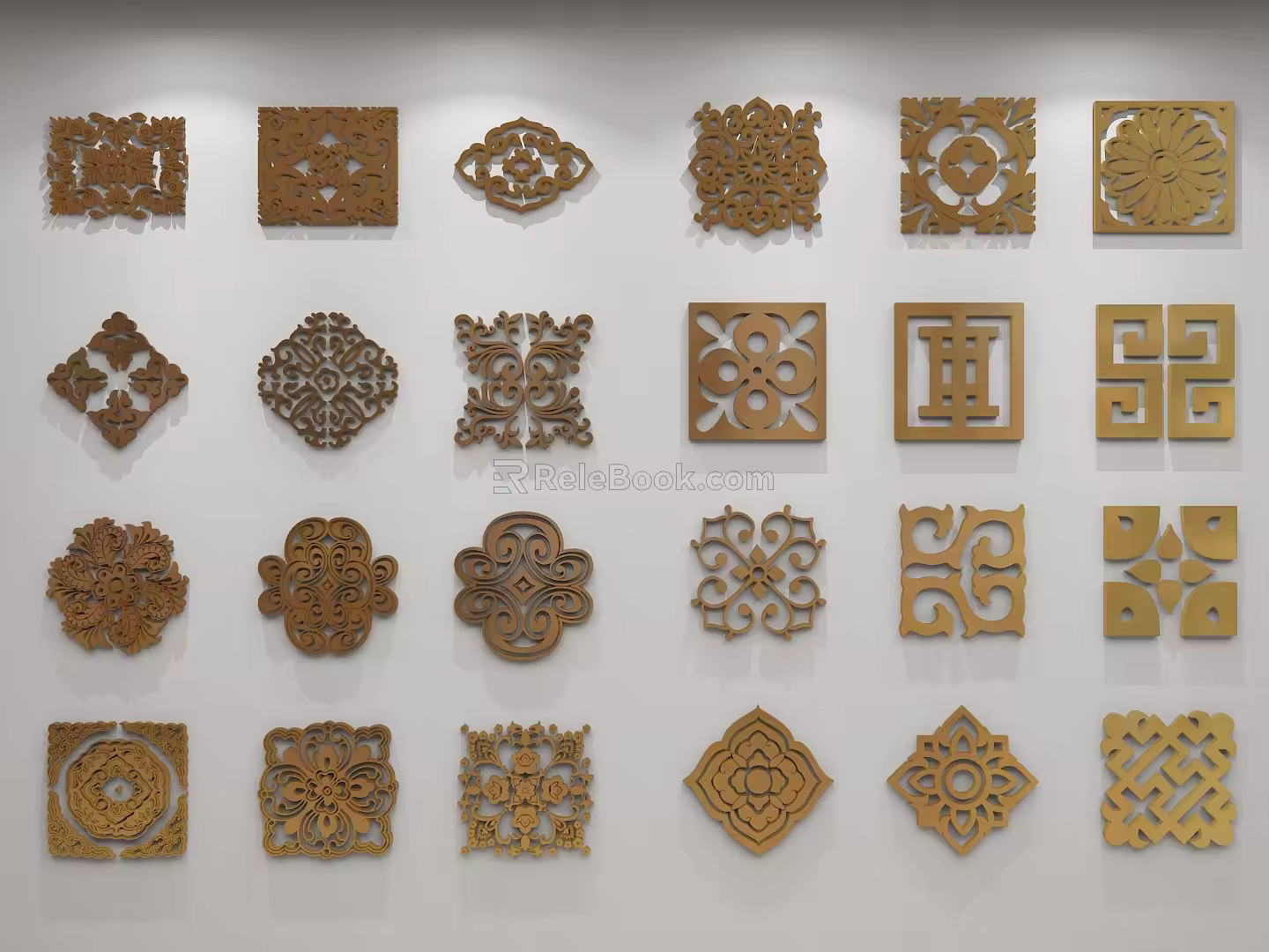 Lattice Pane 3D Model 3d model