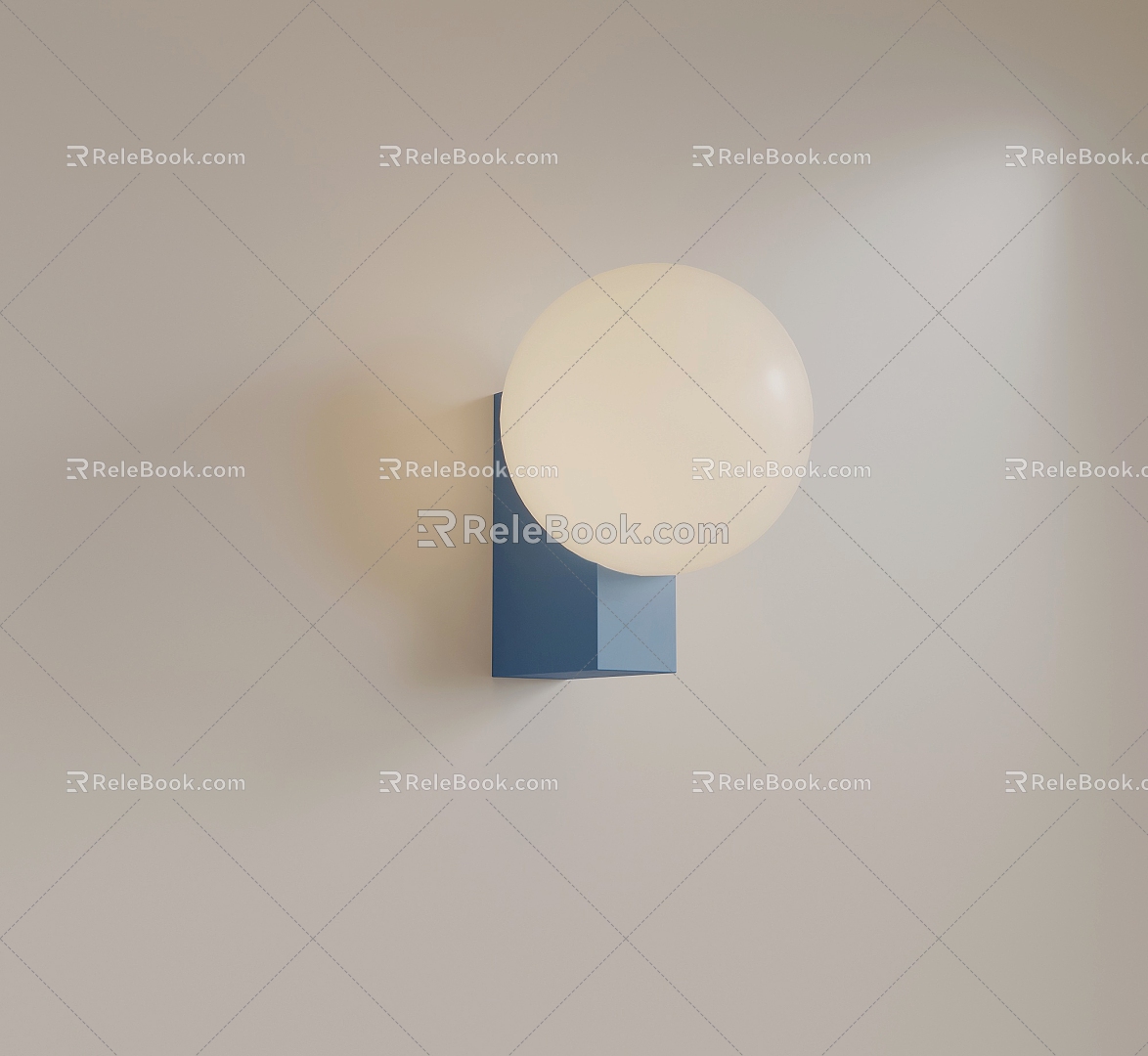 Modern wall lamp dopamine wall lamp 3d model