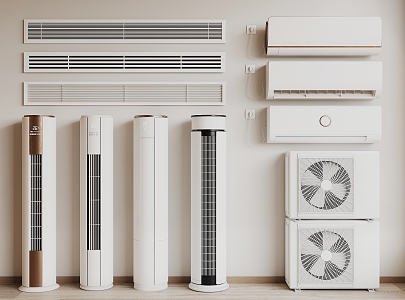 Air conditioning 3d model