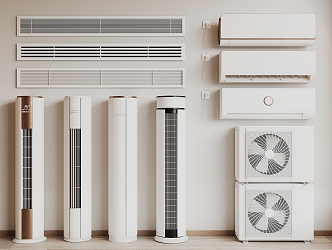 Air conditioning 3d model