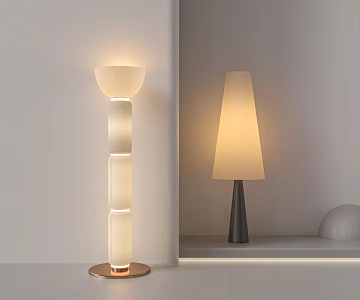 Quiet Wind Floor Lamp 3d model