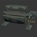 Modern Computer Terminal Display Terminal Old Terminal 3d model