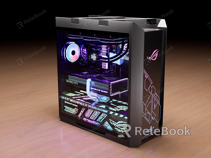 Asus rog player country sun god full tower chassis model