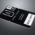 3G 4G SIM Card For Electronic Devices With Mobile Network Support