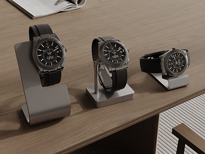 Watch Display Watch Stand Watch Combination Smart Watch 3d model