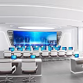 Command Control Room 3d model