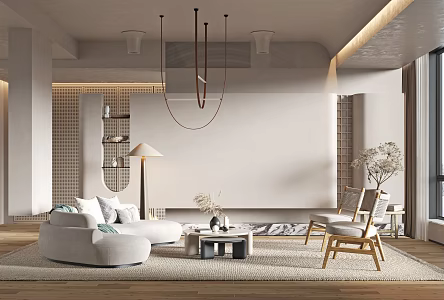 The Silent Living Room 3d model
