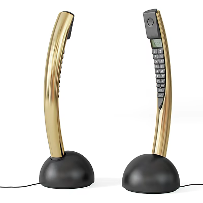 Light Luxury Phone 3d model Light Luxury Phone 3d model