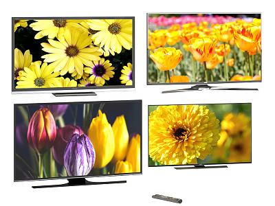 Modern TV 3d model
