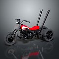 Motorcycle Two-wheeled Motorcycle Cross-country Motorcycle Road Race Motorcycle Motor Vehicle Transport 3d model