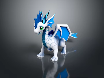 Modern game character baby dragon dragon dragon (ID:ggajh319857)