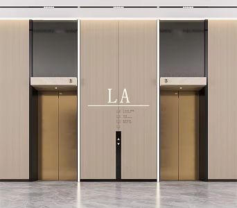 Modern Elevator 3d model