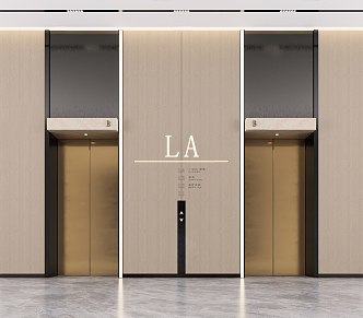 Modern Elevator 3d model