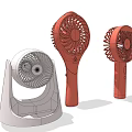 Different Styles of Air Cooler Fans Including Portable Handheld and Tabletop Designs