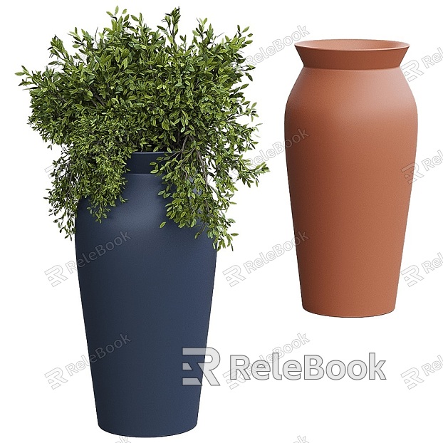 pla indoor potted plant 18 model