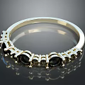 Elegant Silver Bracelet With Black Gemstones And Metal Decorative Design