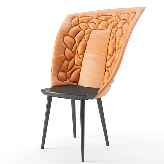 Modern single chair 3d model