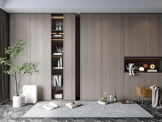 Modern Decorative Cabinet Decorative Cabinet Combination Invisible Cabinet Wardrobe Shoe Cabinet Entrance Cabinet Entrance Cabinet Solid Wood Shoe Cabinet Solid Wooden Cabinet 3d model