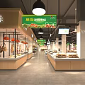 Star Rated Farmers Market Store With Roast Meat And Egg Displays
