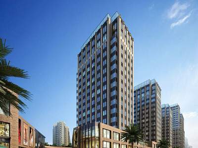 Zhaoqing high-rise residential 3d model