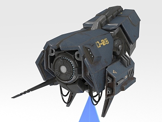 Patrol Drones Sci-Fi Drones 3d model