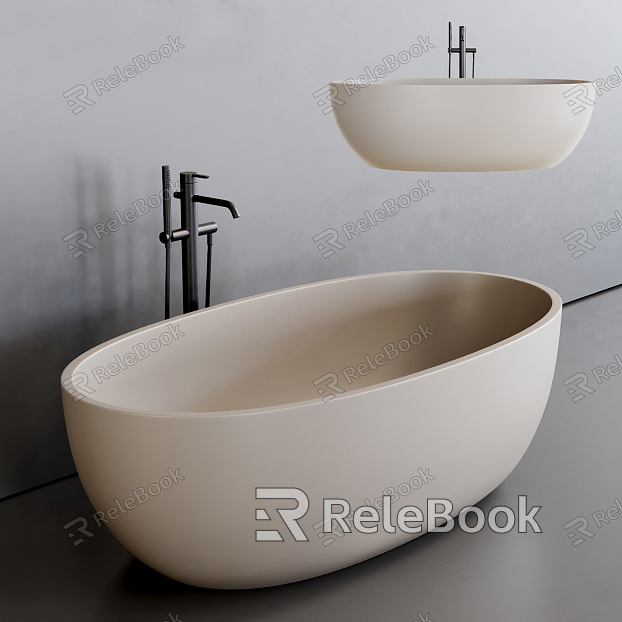 Round Bathtub Modern Bathtub model