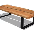 square dining table 3d model