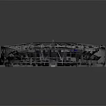 Modern Stadium Architectural Design With Circular Roof And Illuminated Seating Area