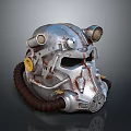 Sci-Fi Helmet Alien Helmet High Tech Helmet Game Helmet 3d model