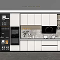 Modern Kitchen Interior Design With White Cabinets Gray Countertops And Stainless Steel Appliances