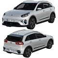 Kia Cars 3D Model Car Luxury Car Kia Vehicles White Tires 3d model