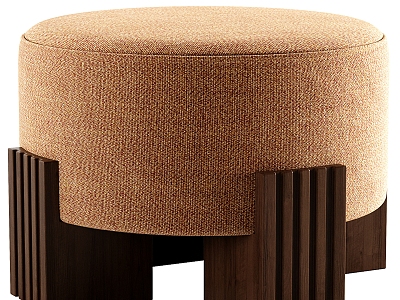 Milotti Minotti Sofa Stool Round Stool Low Stool model