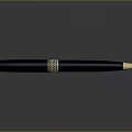 Sleek Navy Blue Pen With Gold Accents For Daily Writing As Essential Stationery