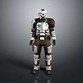 Sci-Fi Armor Alien Armor Sci-Fi Armor High-Tech Armor Futuristic Armor Alien Warrior Armor 3d model