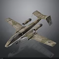 Space Shuttle Model with Camouflage Design and Twin Engines for Aerospace Enthusiasts