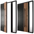 Single door 3d model