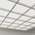 Modern Ceiling Grille Ceiling Light Membrane Ceiling 3d model