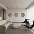 Modern Co working Space Interior Design With Sofa Chair Coffee Table And Bar Area Shelves