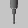 Military Hand Grenade Weapon With Metal Casing And Wooden Handle Design