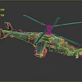 Camouflage Military Helicopter Model Supporting Aerospace And Space Missions