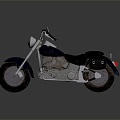 Motorcycle Two-wheeled Motorcycle Cross-country Motorcycle Road Race Motorcycle Motor Vehicle Transport 3d model