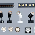 Modern Home Downlights and Spotlights with Sleek Styles and Color Choices