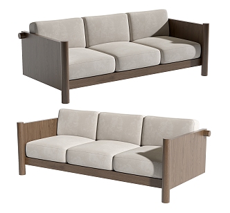 Modern Multiplayer Sofa 3d model