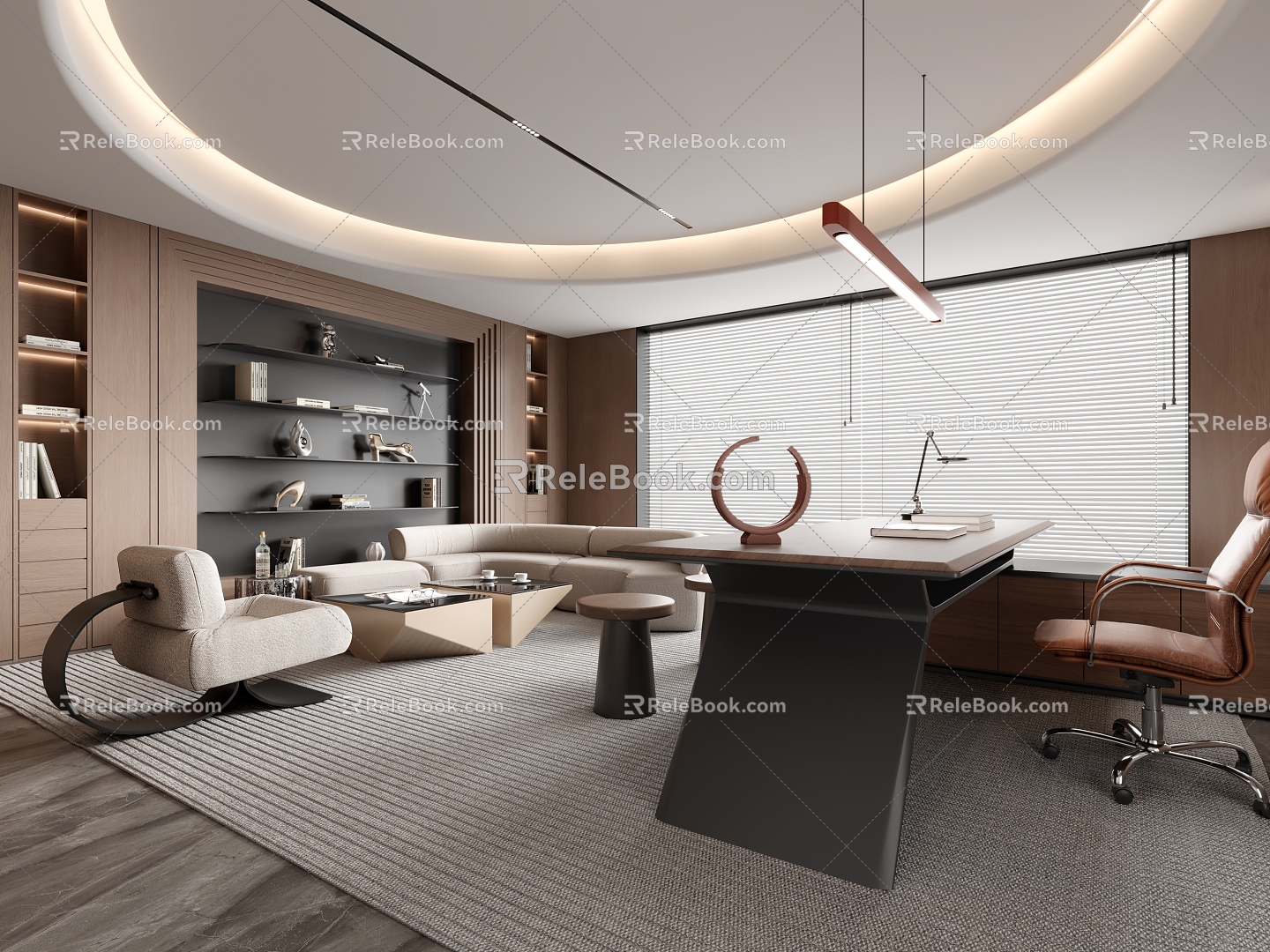 Manager Office Office 3d model