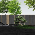 Landscape Wall 3d model