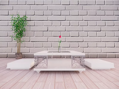 Outdoor landscape sketch 3d model