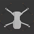 Modern UAV Unmanned Aerial Vehicle Unmanned Aerial Vehicle Aerial Photography UAV 3d model