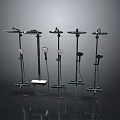 Modern Shower Fixtures With Various Styles And Stainless Steel Design For Bathroom